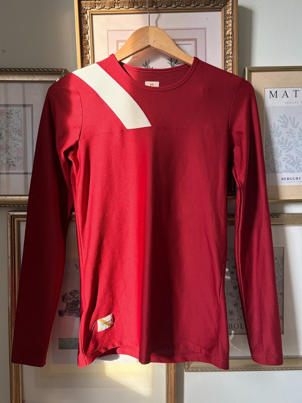 Tracksmith Van Cortland Long Sleeve Shirt Small
